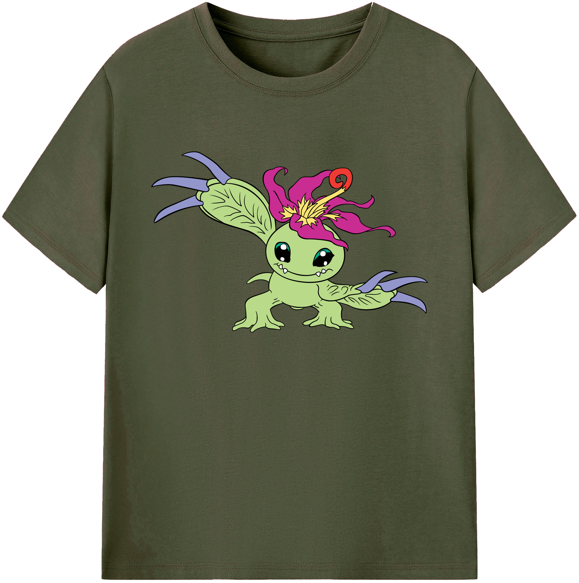 （画像用） Digimon デジタルモンスター/デジモン 綿100％ メンズ半袖Tシャツ｜肌触りやわらか＆通気性